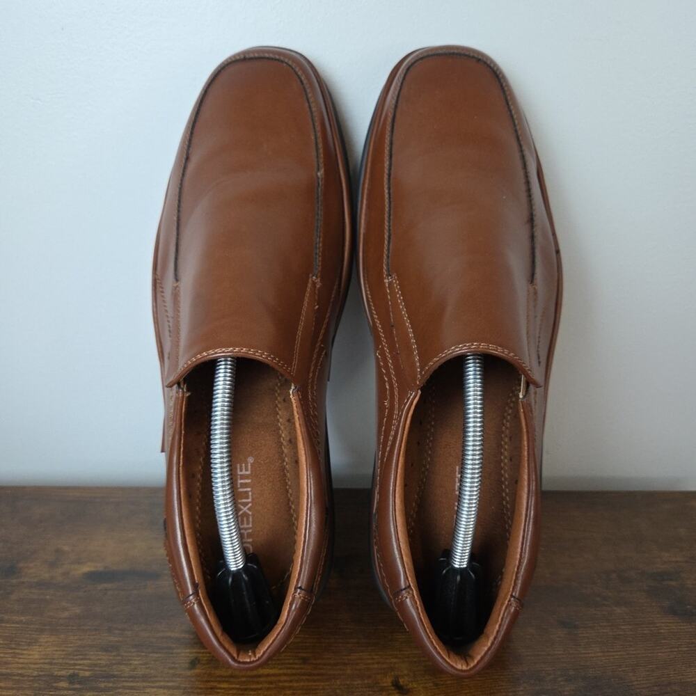 Men's Drexlite Dress Shoes Loafer Shoes Leather Lined Slip on Shoes Size 12EEE